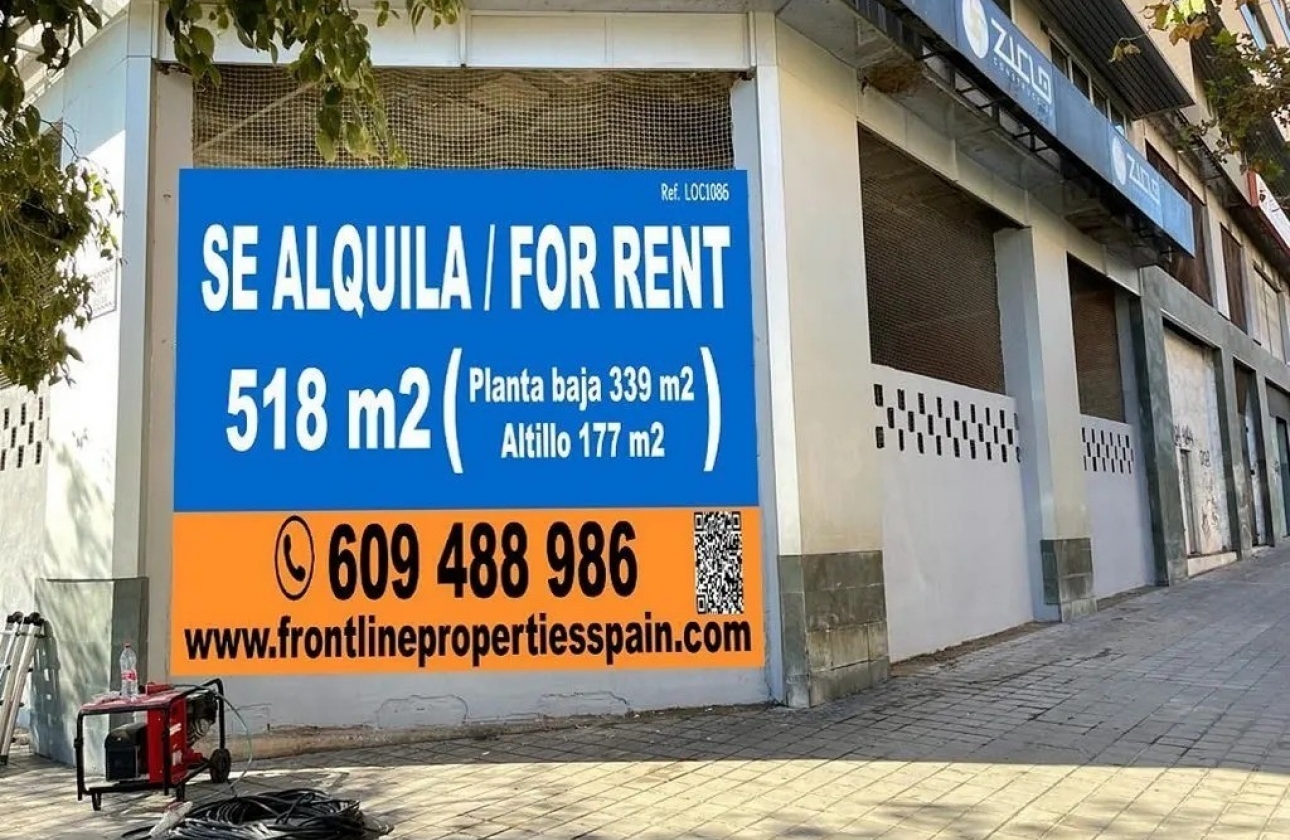 Alquiler a largo plazo - Commercial Unit - Alicante - Centro