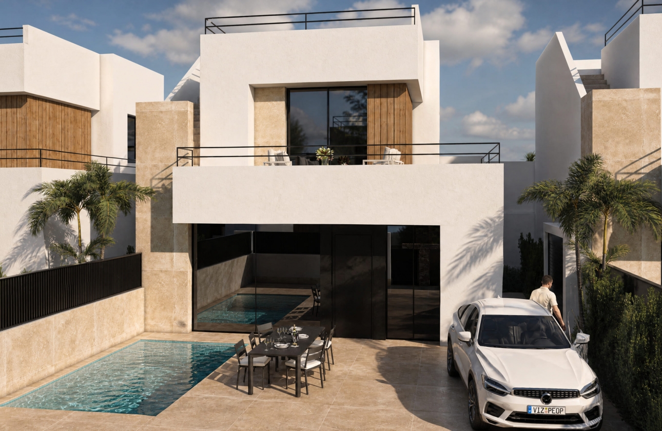 New Build - Semi-detached - Alhama De Murcia - Alhama de Murcia