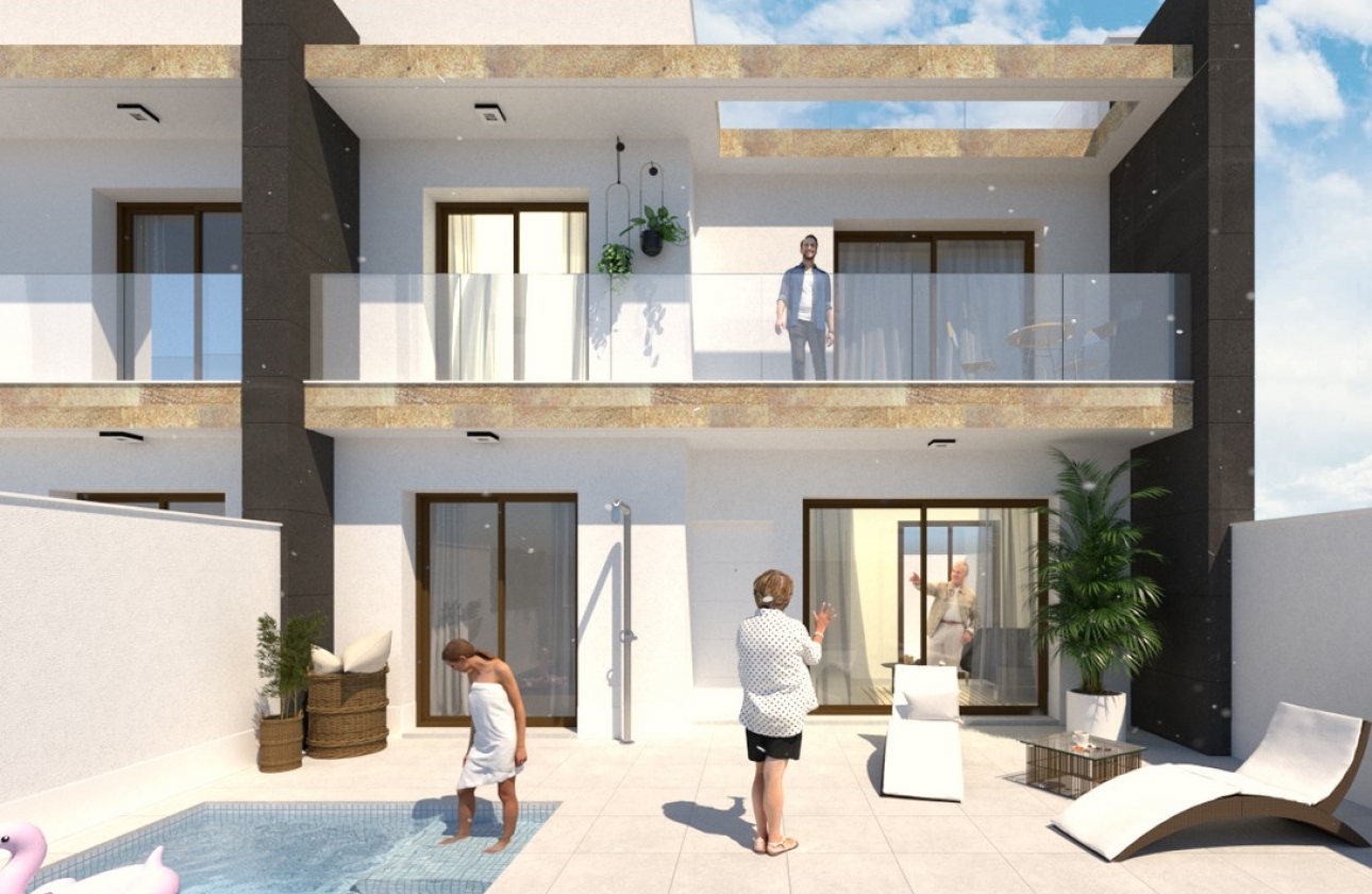 New Build - Townhouse - Pilar de la Horadada - San Pedro del Pinatar