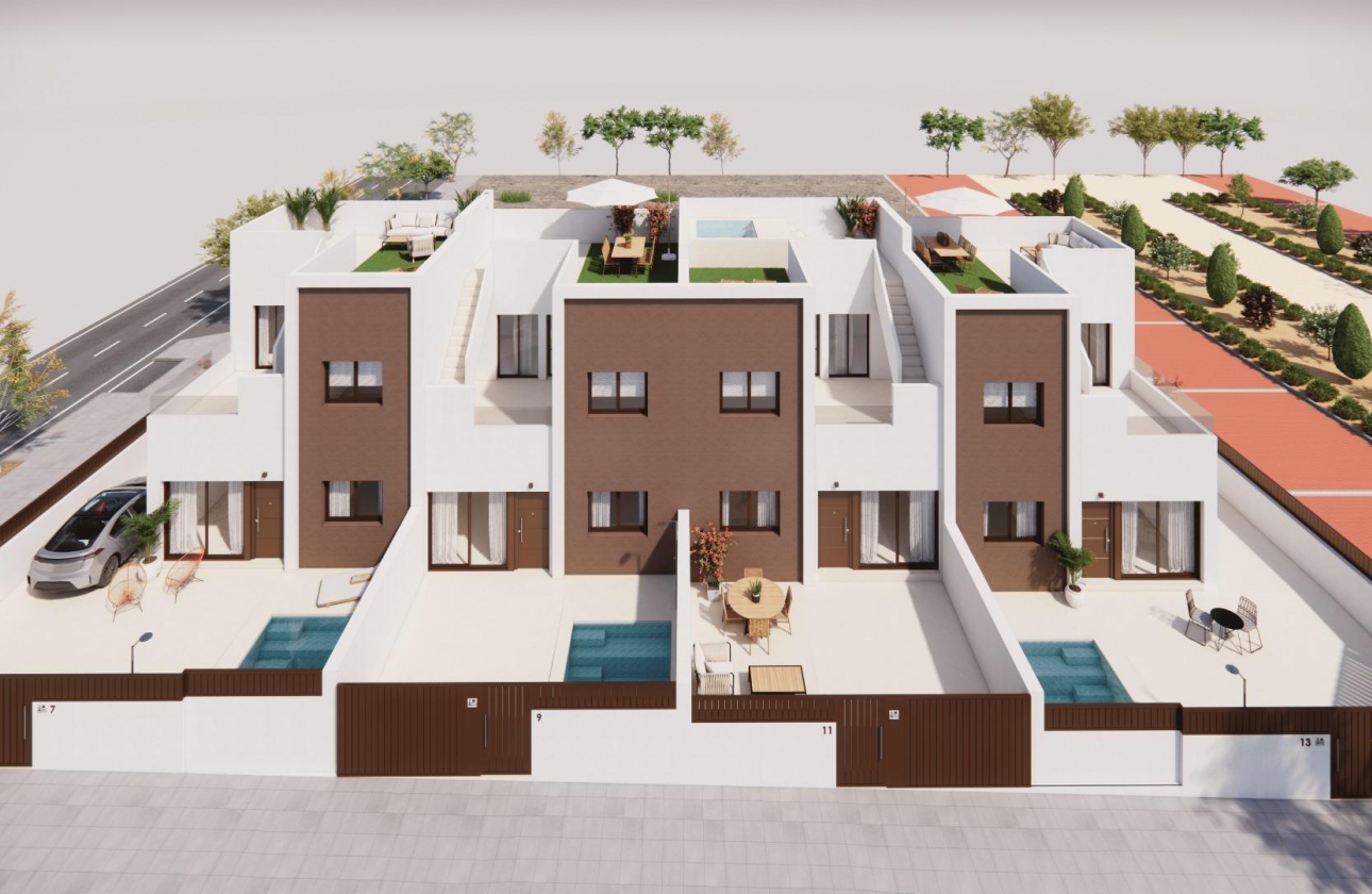 New Build - Townhouse - Pilar de la Horadada - Zona Pueblo