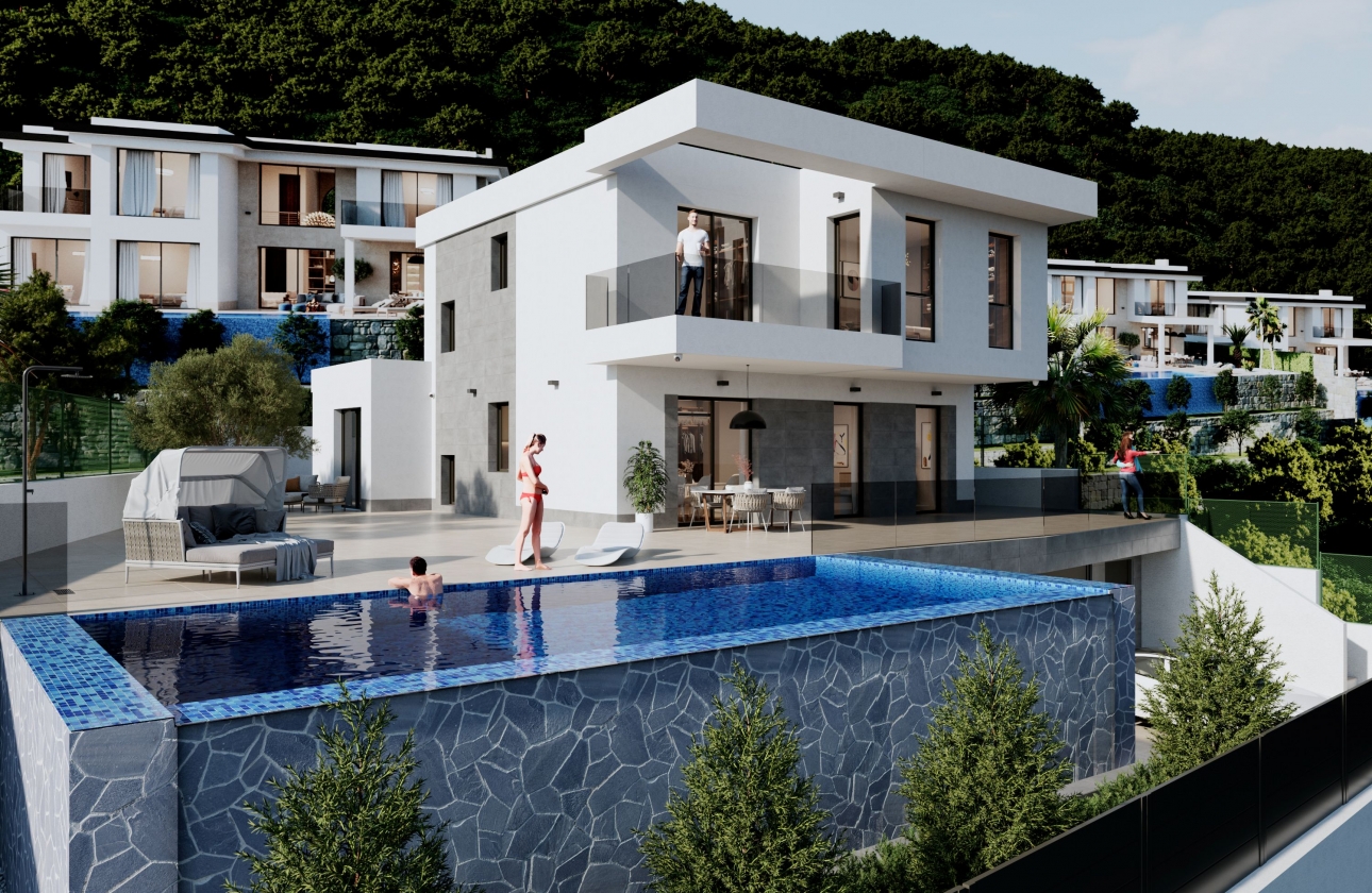 New Build - Villa - Finestrat - Urbanización Sea Hills