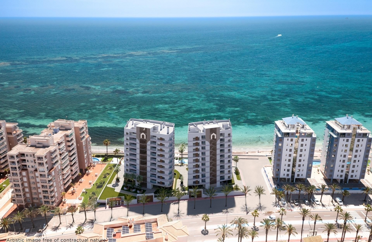 Obra nueva - Apartment - La Manga del Mar Menor - 1ª Linea Del Mar Mediterraneo