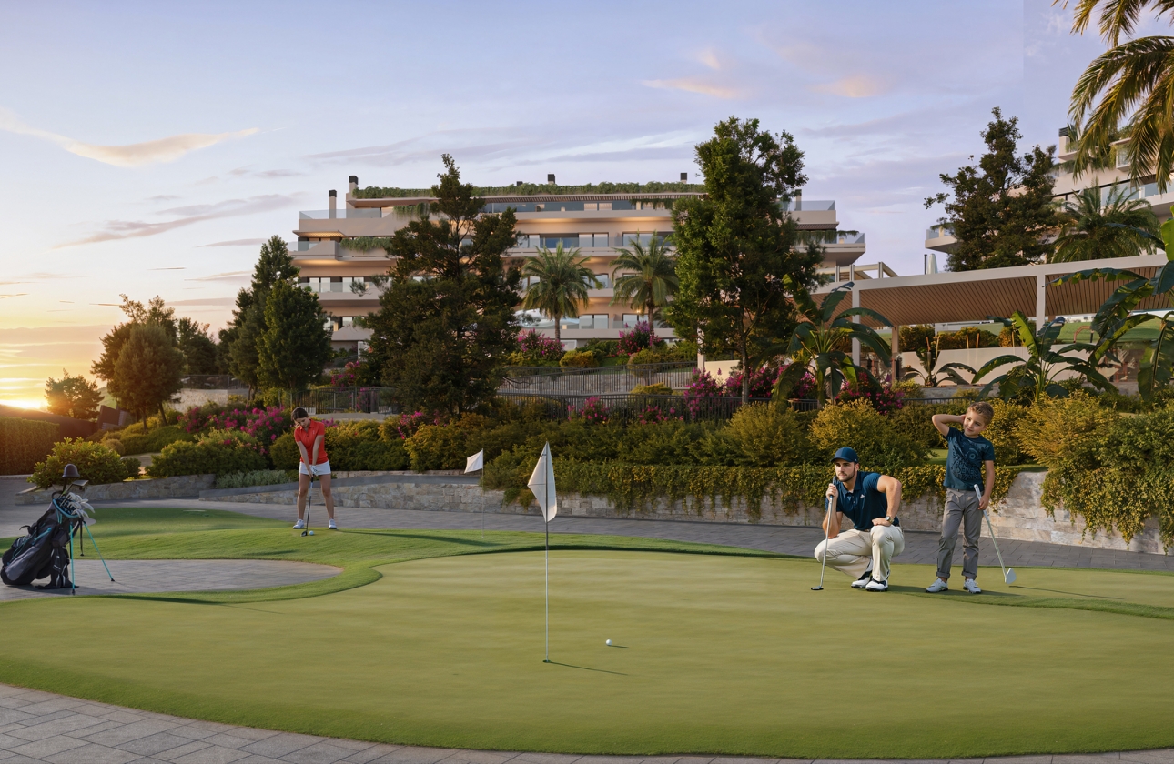 Obra nueva - Apartment - Las Lagunas de Mijas