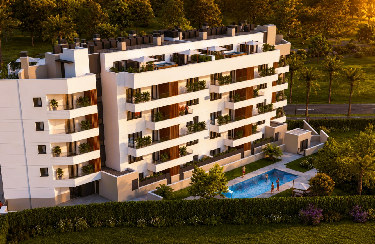 Obra nueva - Apartment - Las Lagunas de Mijas