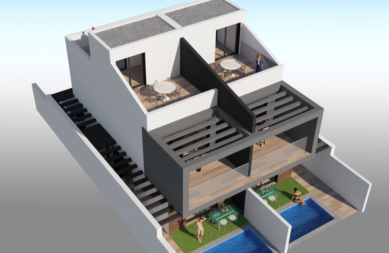 Obra nueva - Pareado - San Javier