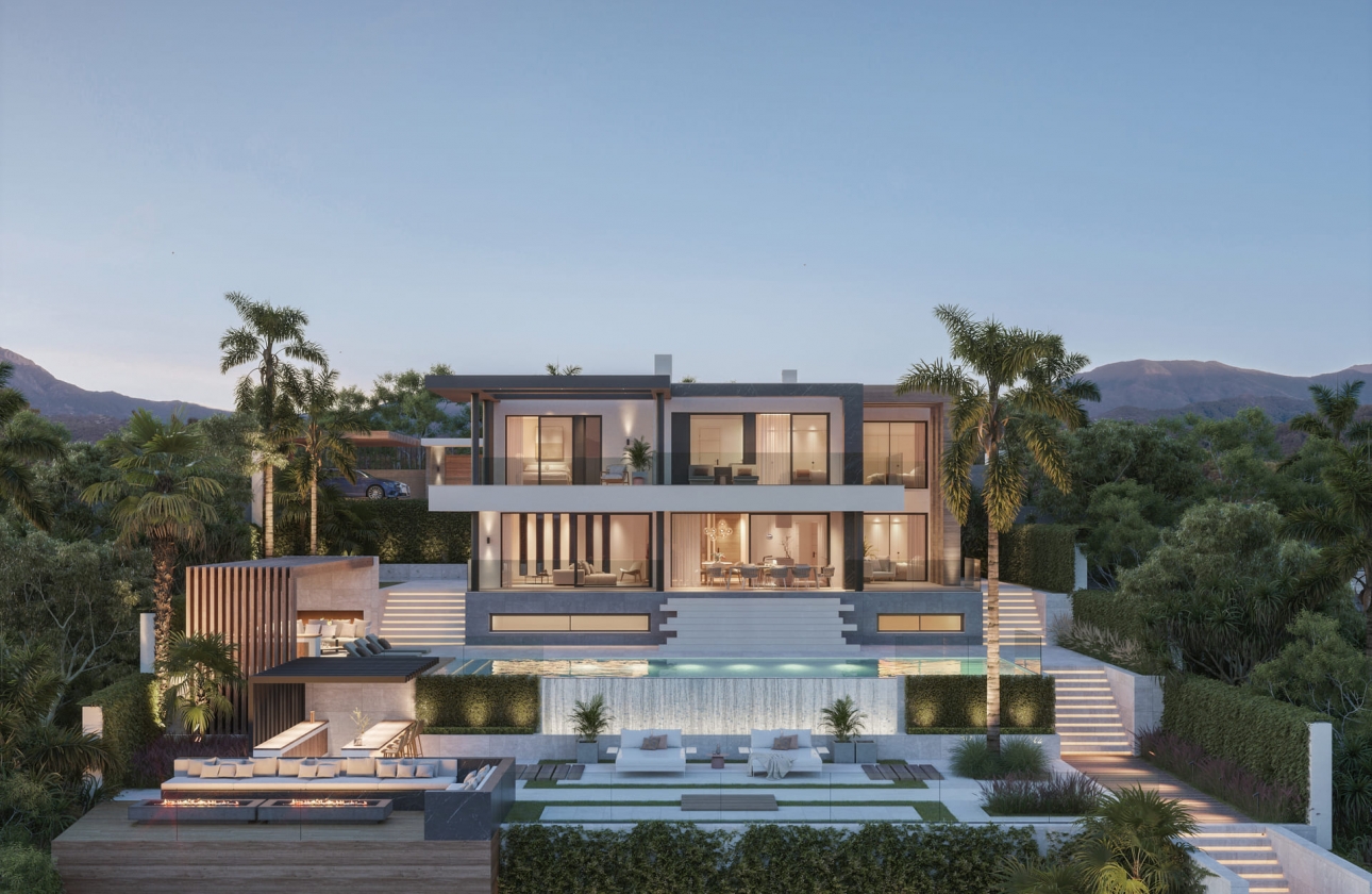 Obra nueva - Villa - Las Lagunas de Mijas