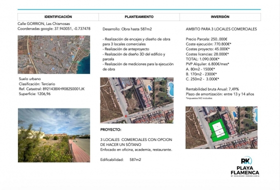 Plot / Land - Resale - Orihuela Costa - La Florida