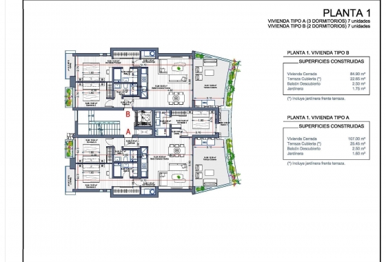 New Build - Apartment - La Manga del Mar Menor - Las Orquídeas