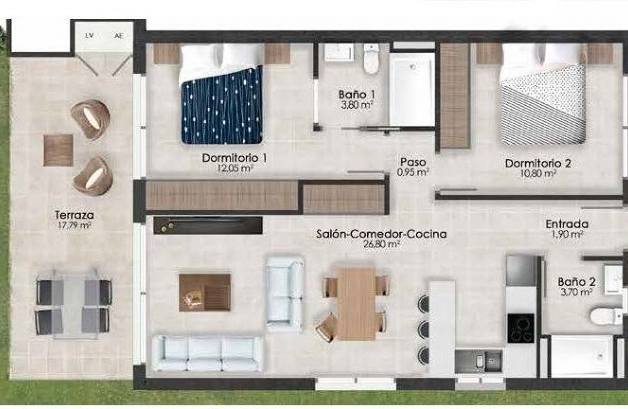 New Build - Apartment - Alhama De Murcia - Condado De Alhama Golf Resort