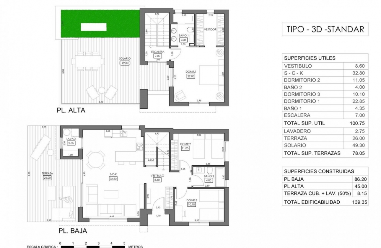 Obra nueva - Villa - Orihuela Costa - La Ciñuelica