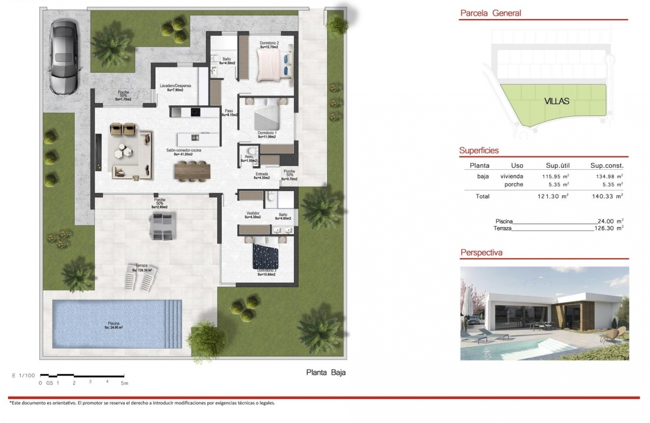 Obra nueva - Villa - Banos y Mendigo - Altaona Golf And Country Village