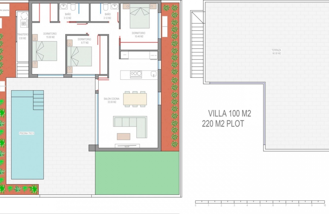 New Build - Villa - Santiago de la Ribera - Dos Mares