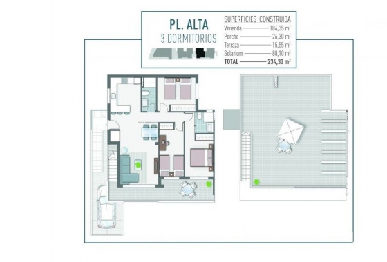 New Build - Apartment - Pilar de la Horadada