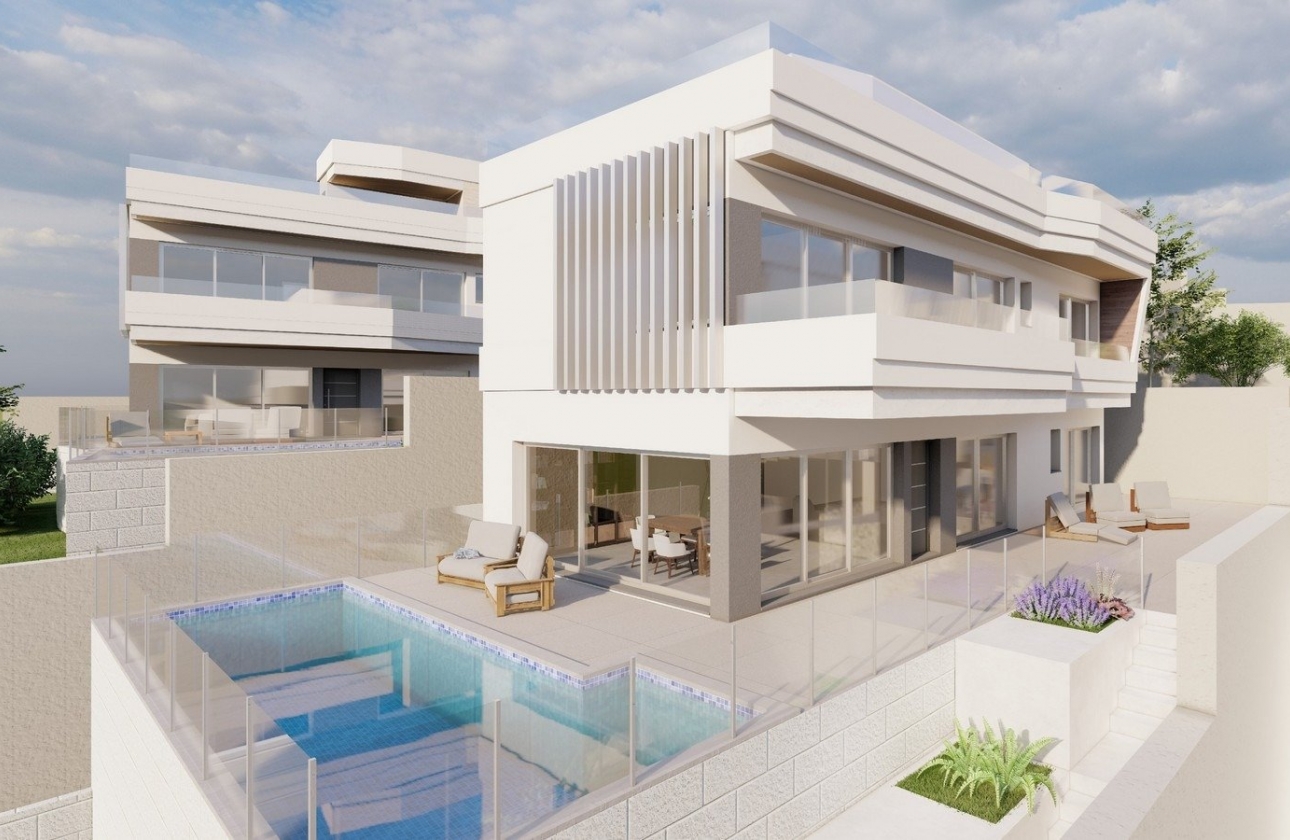 Obra nueva - Villa - Orihuela Costa - Aguamarina