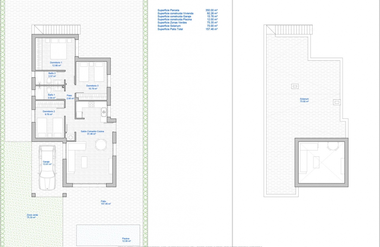 New Build - Villa - Los Alcazares - Serena Golf