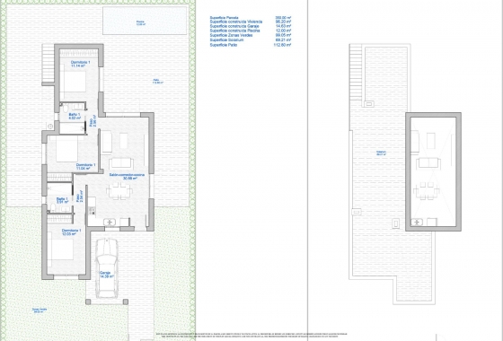 Obra nueva - Villa - Los Alcazares - Serena Golf