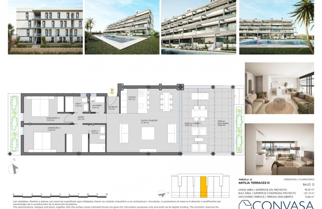 Rynek pierwotny - Apartament - Cartagena - Mar De Cristal