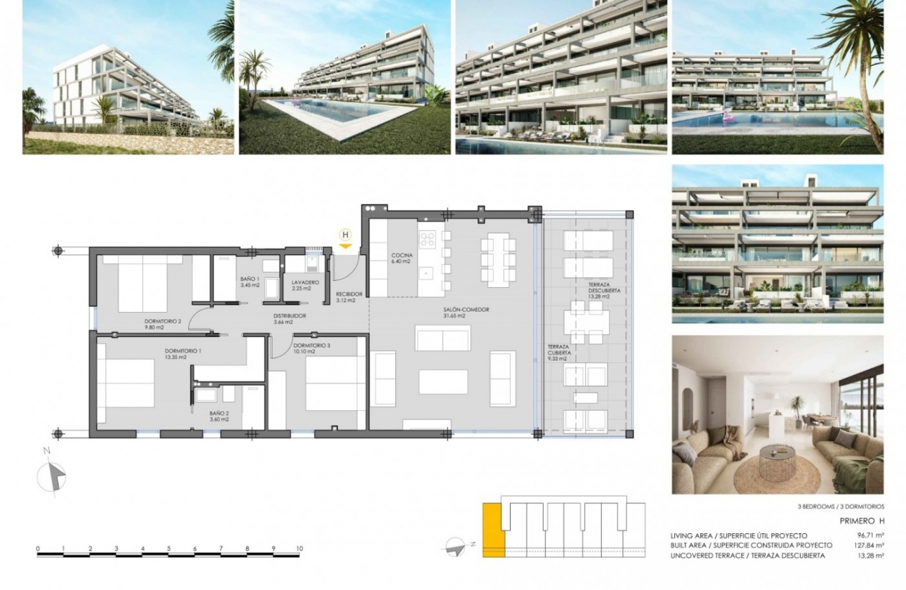 Rynek pierwotny - Apartament - Cartagena - Mar De Cristal