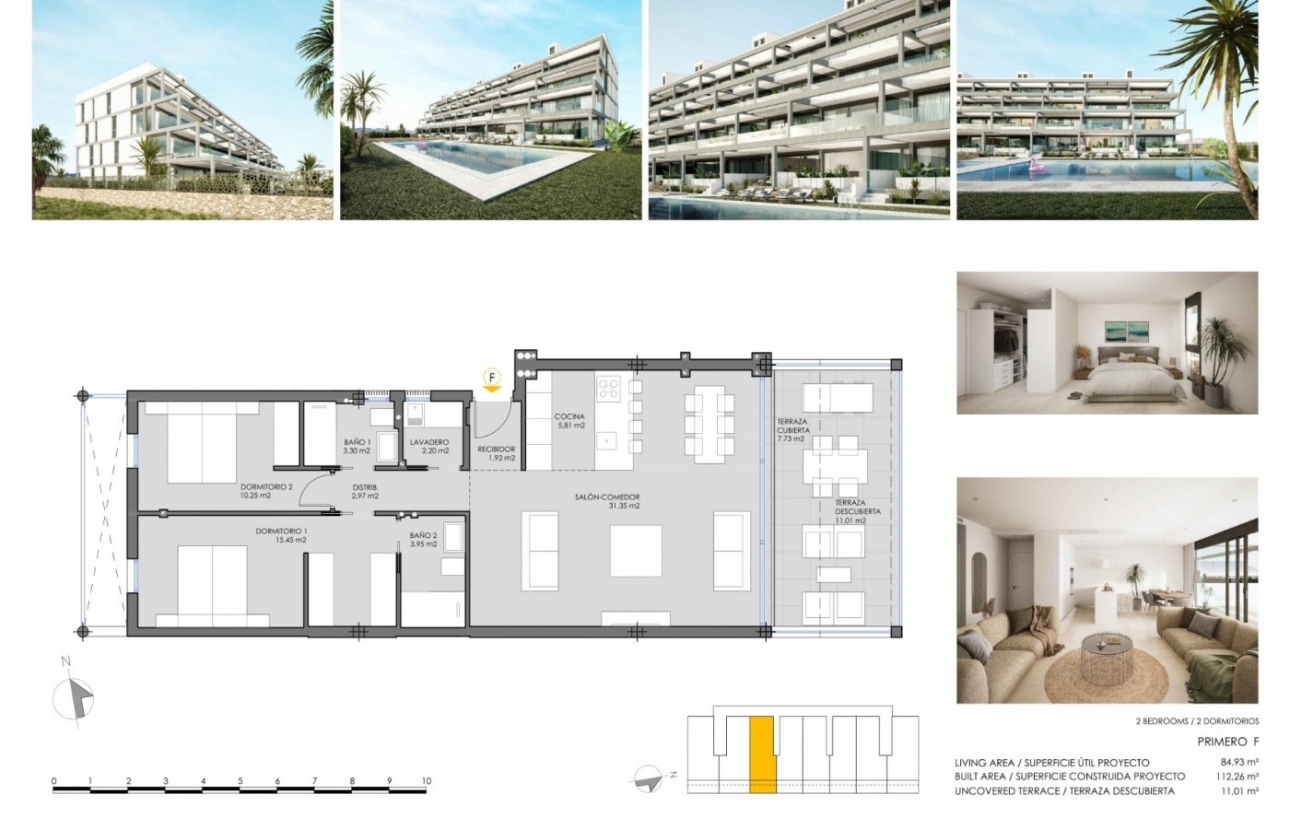 New Build - Apartment - Cartagena - Mar De Cristal