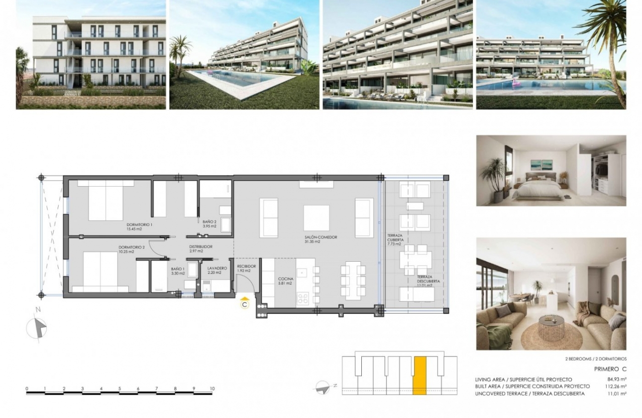 Obra nueva - Apartment - Cartagena - Mar De Cristal