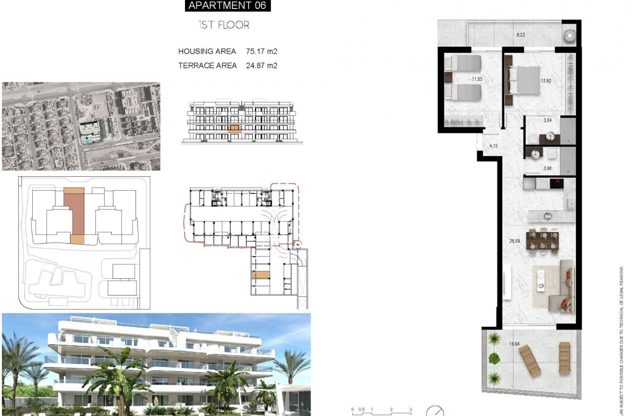 Obra nueva - Apartment - Orihuela Costa - Lomas de Cabo Roig