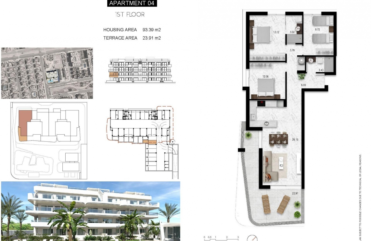 Obra nueva - Apartment - Orihuela Costa - Lomas de Cabo Roig