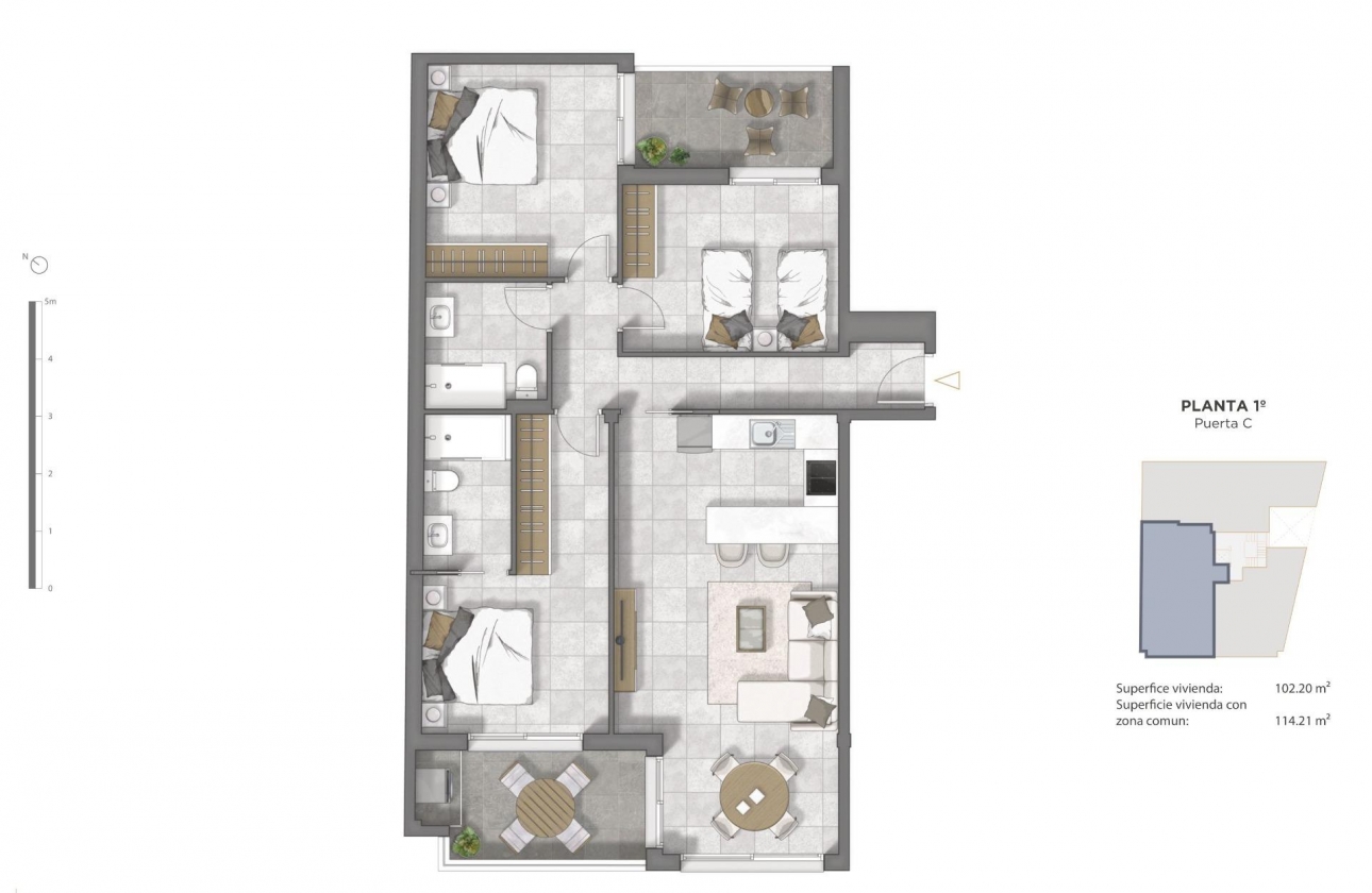 New Build - Apartment - Guardamar del Segura - Pueblo