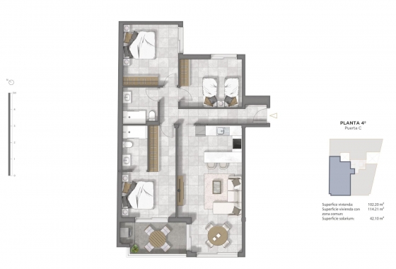 New Build - Penthouse - Guardamar del Segura - Pueblo