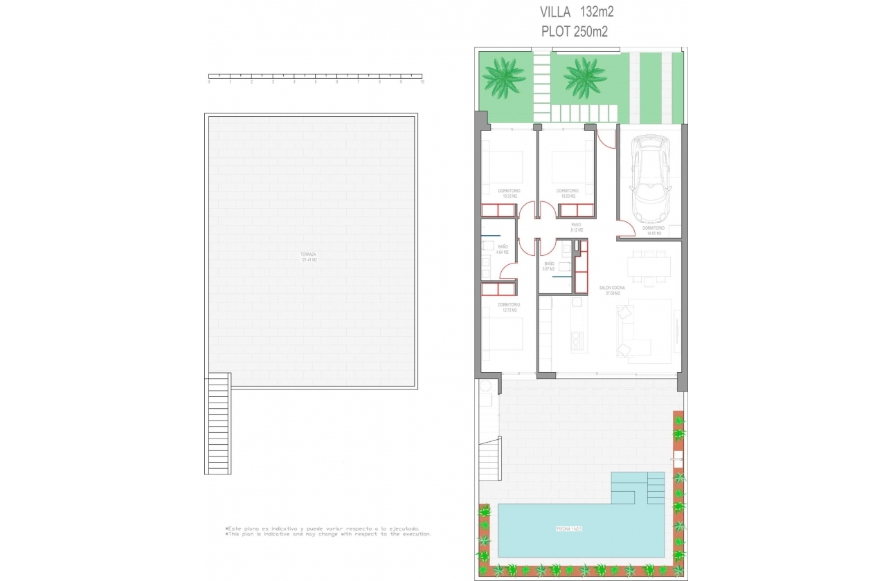 New Build - Quad - Los Alcazares - Serena Golf