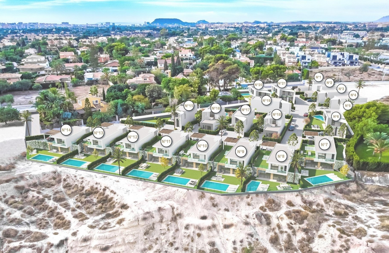 Obra nueva - Villa - San Juan Alicante - La Font