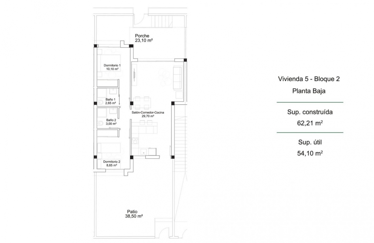 New Build - Apartment - Orihuela Costa - Pau 26