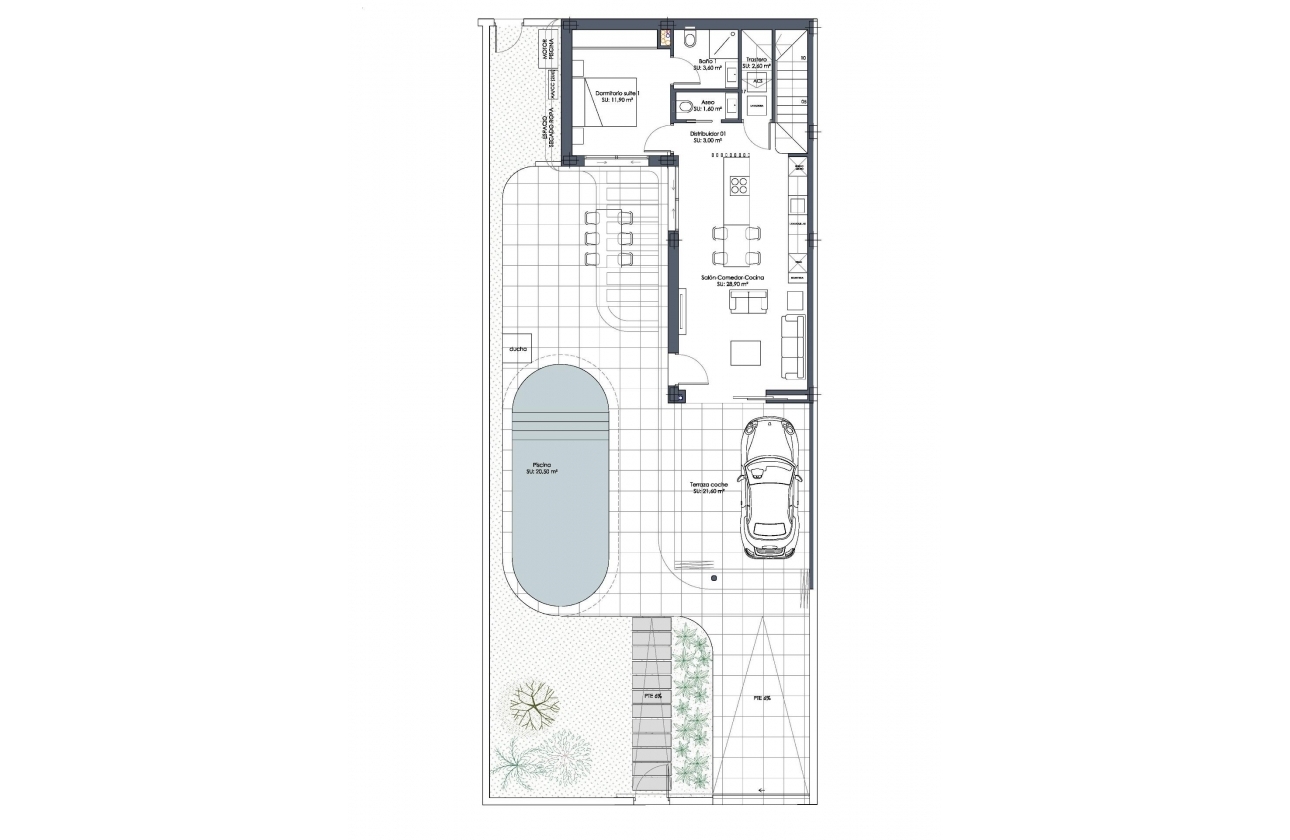 New Build - Villa - Los Alcazares - Serena Golf