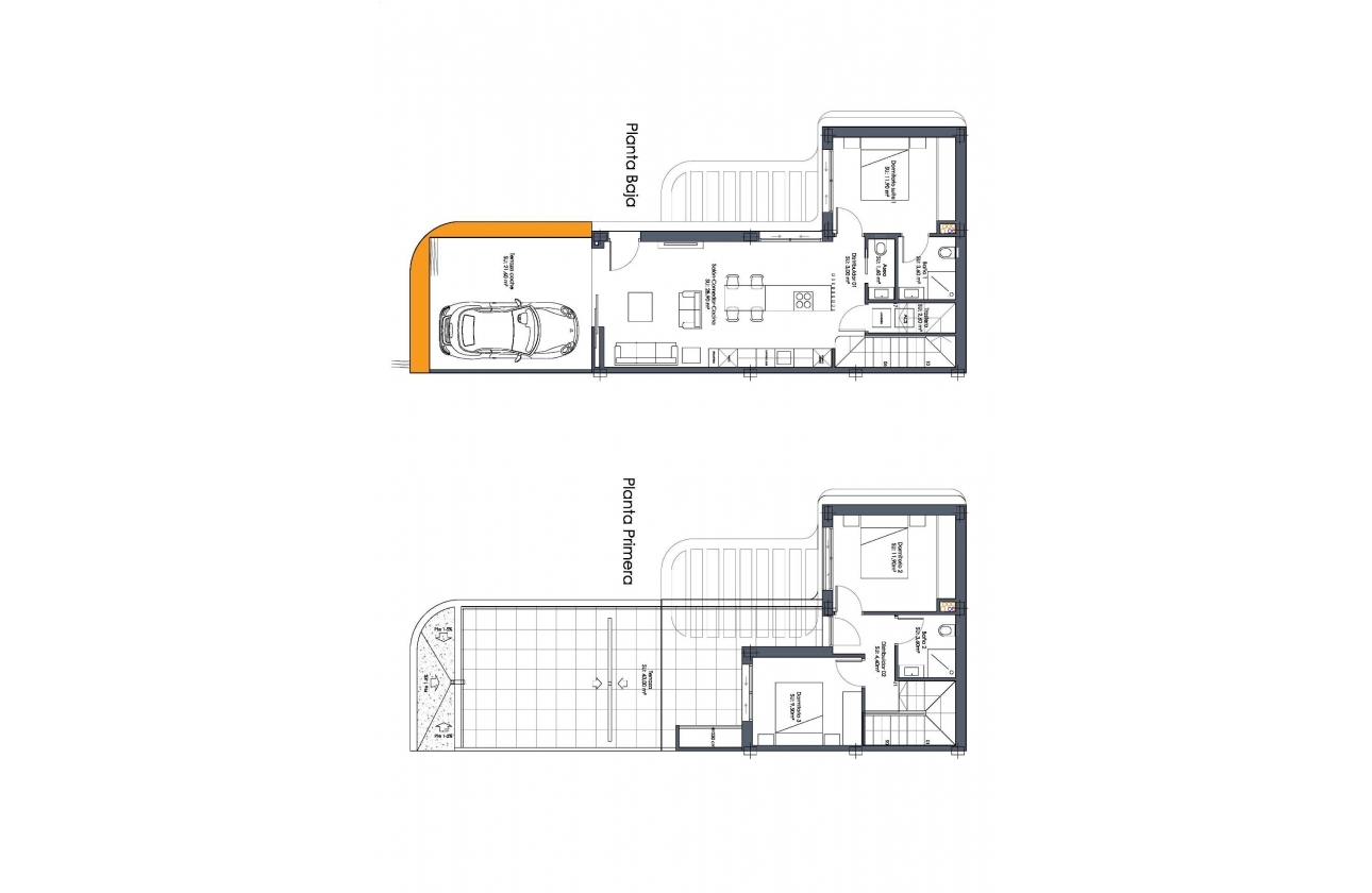 Obra nueva - Villa - Los Alcazares - Serena Golf