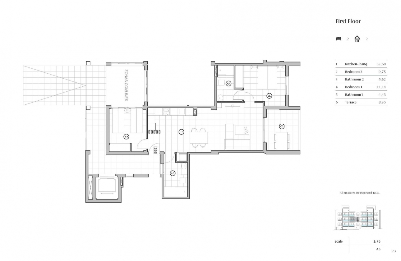 New Build - Apartment - Orihuela Costa - Pau 8