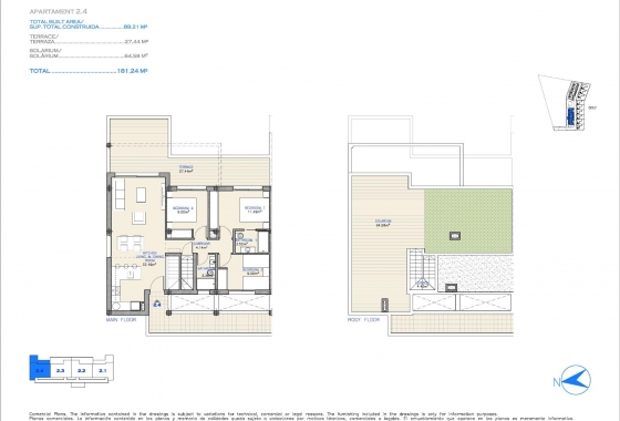 New Build - Penthouse - Los Alcazares - Serena Golf