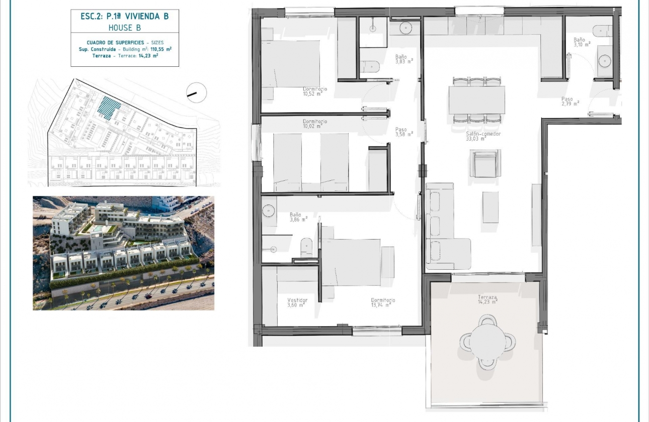 New Build - Apartment - Aguilas - El Hornillo