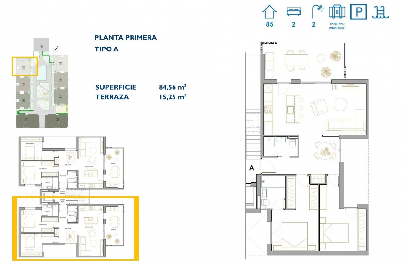 Rynek pierwotny - Apartament - San Pedro del Pinatar - Pueblo