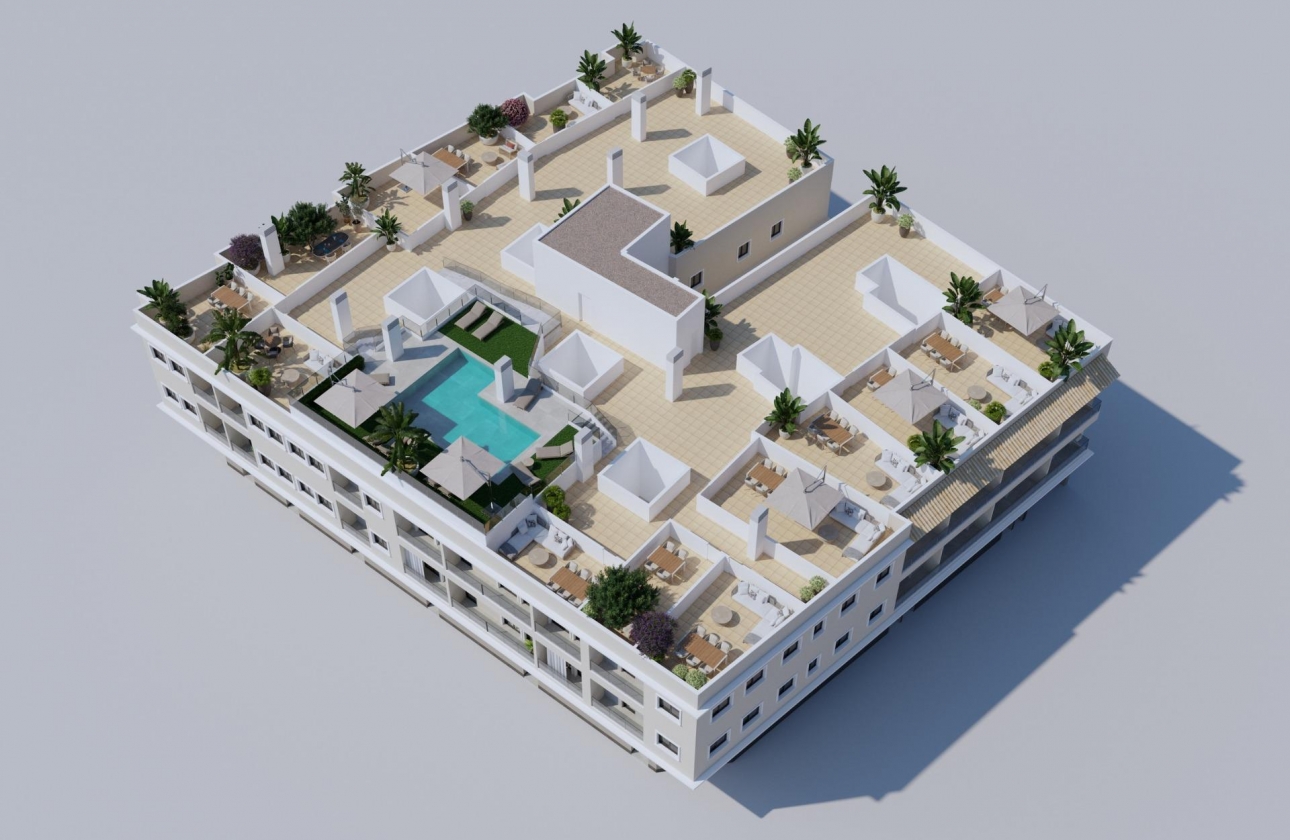 New Build - Apartment - Algorfa - Pueblo