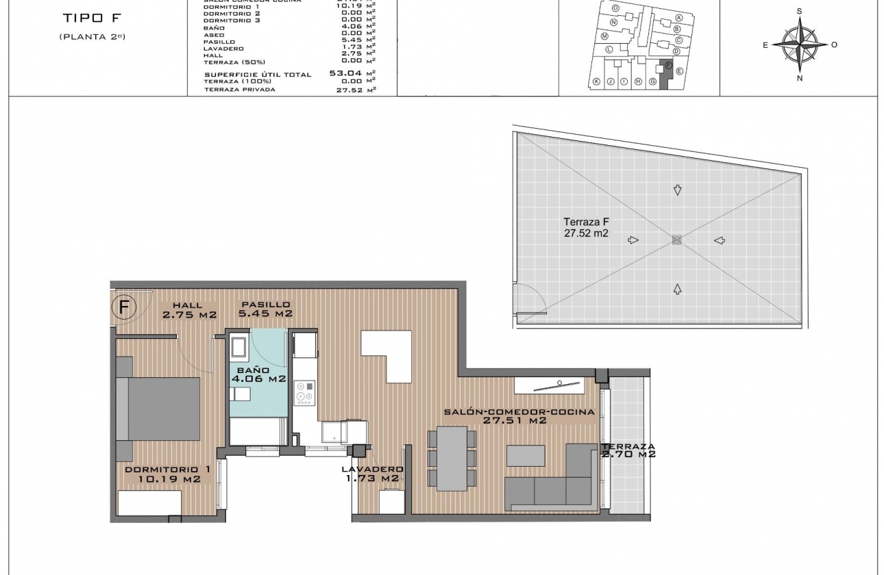 New Build - Penthouse - Algorfa - Pueblo