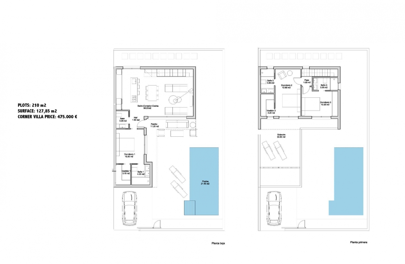 Obra nueva - Villa - San Javier