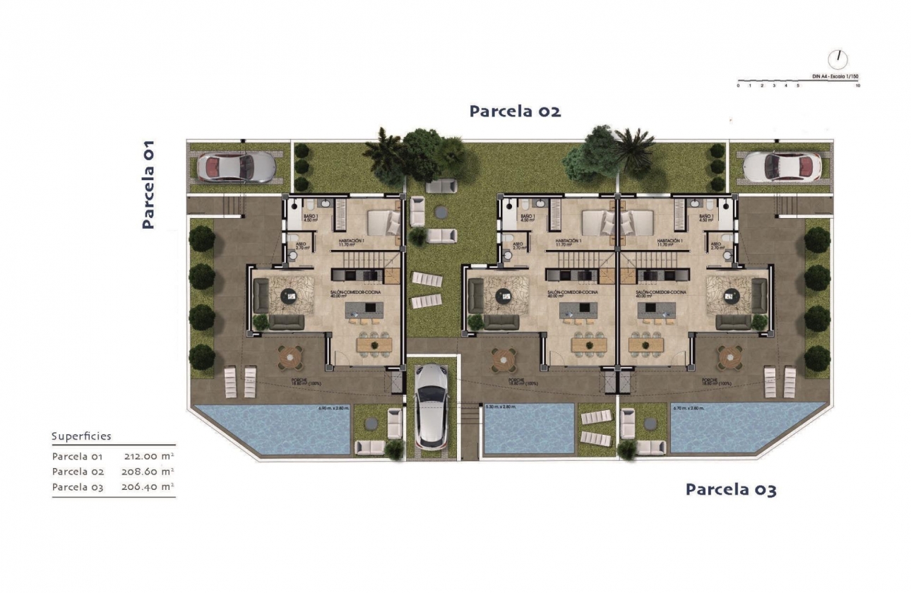 New Build - Villa - Dolores - polideportivo