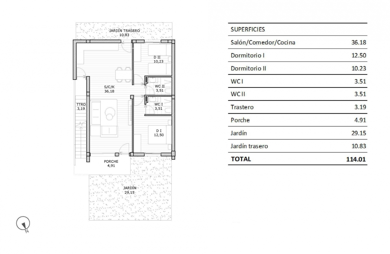 New Build - Apartment - San Miguel de Salinas - Pueblo