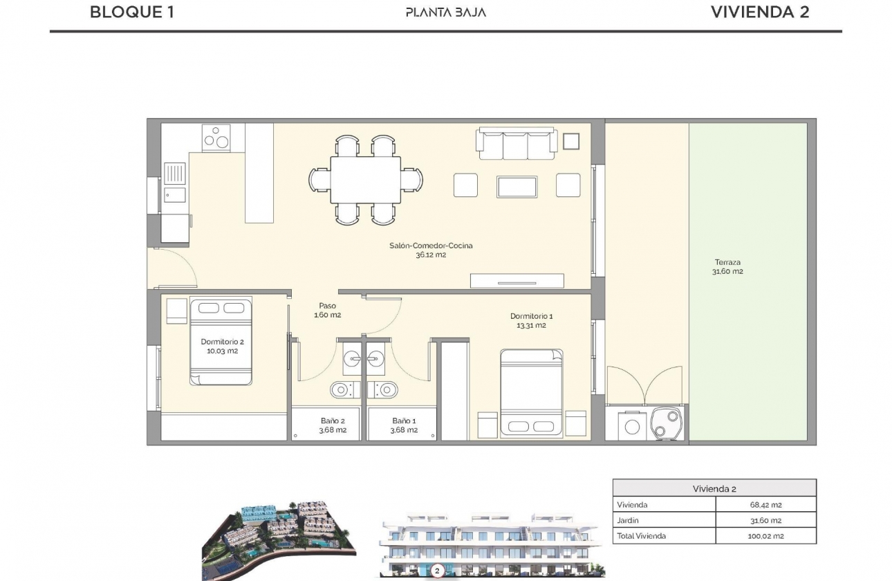 New Build - Apartment - Finestrat - Golf Piug Campana