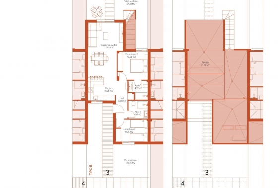 New Build - Townhouse - Banos y Mendigo - Altaona Golf And Country Village