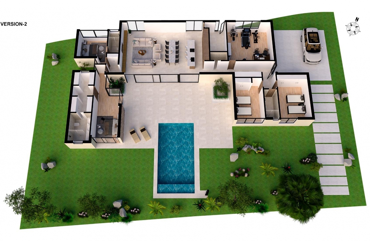 New Build - Villa - Banos y Mendigo - Altaona Golf And Country Village