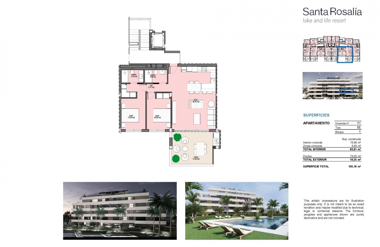 Obra nueva - Apartment - Torre Pacheco - Santa Rosalia Lake And Life Resort