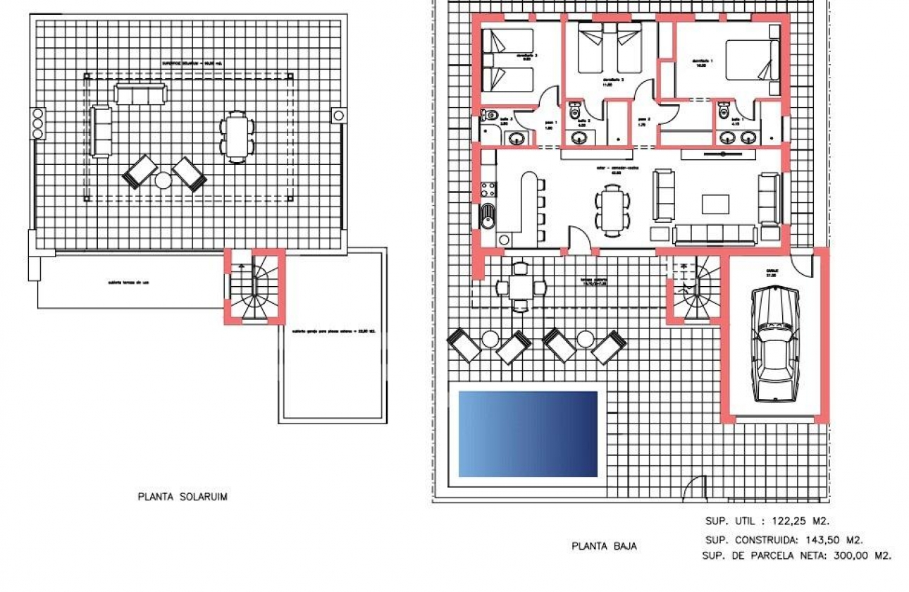 Obra nueva - Villa - Fuente Álamo - La Pinilla