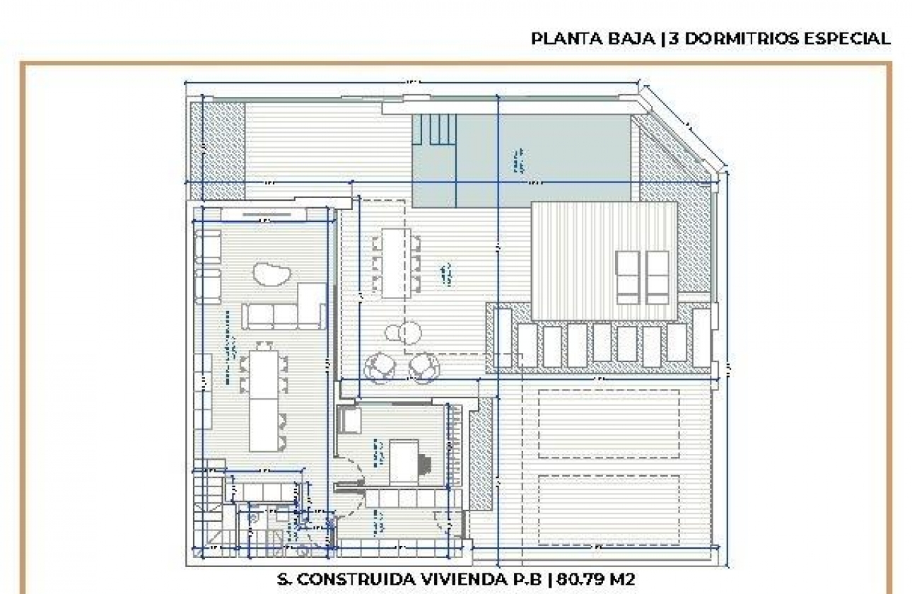 Obra nueva - Villa - Torre Pacheco - Roldán