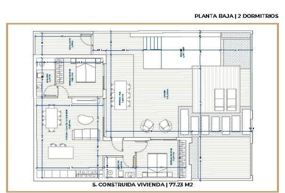 Obra nueva - Villa - Torre Pacheco - Roldán