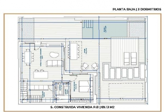 Obra nueva - Villa - Torre Pacheco - Roldán